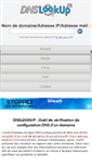 Mobile Screenshot of dnslookup.fr